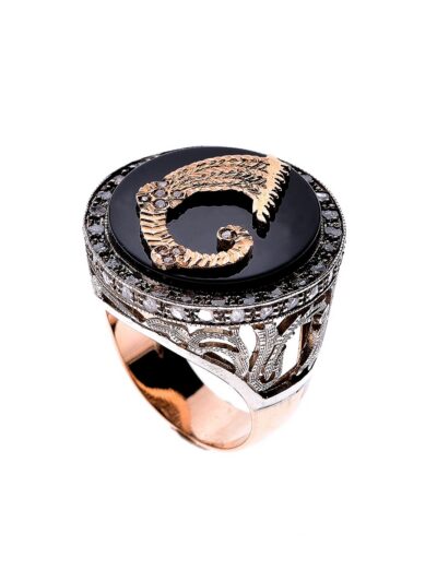 Anello del Mistero Drago Oro