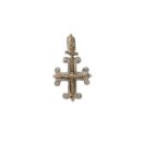 Ciondolo croce Excalibur piccola gold