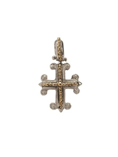 Ciondolo croce Excalibur piccola gold