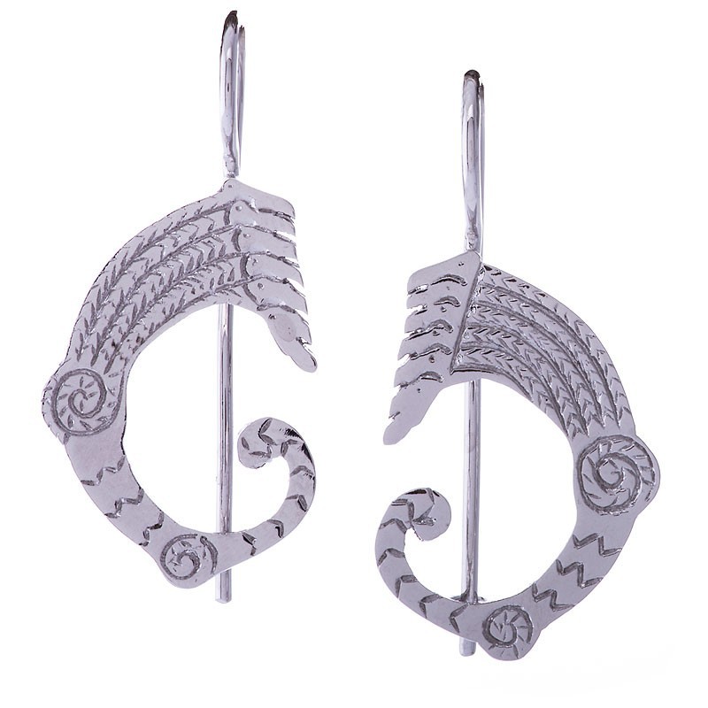 Orecchini Drago con gancetto