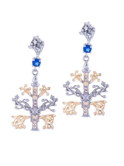 Orecchini Albero della vita e pietre