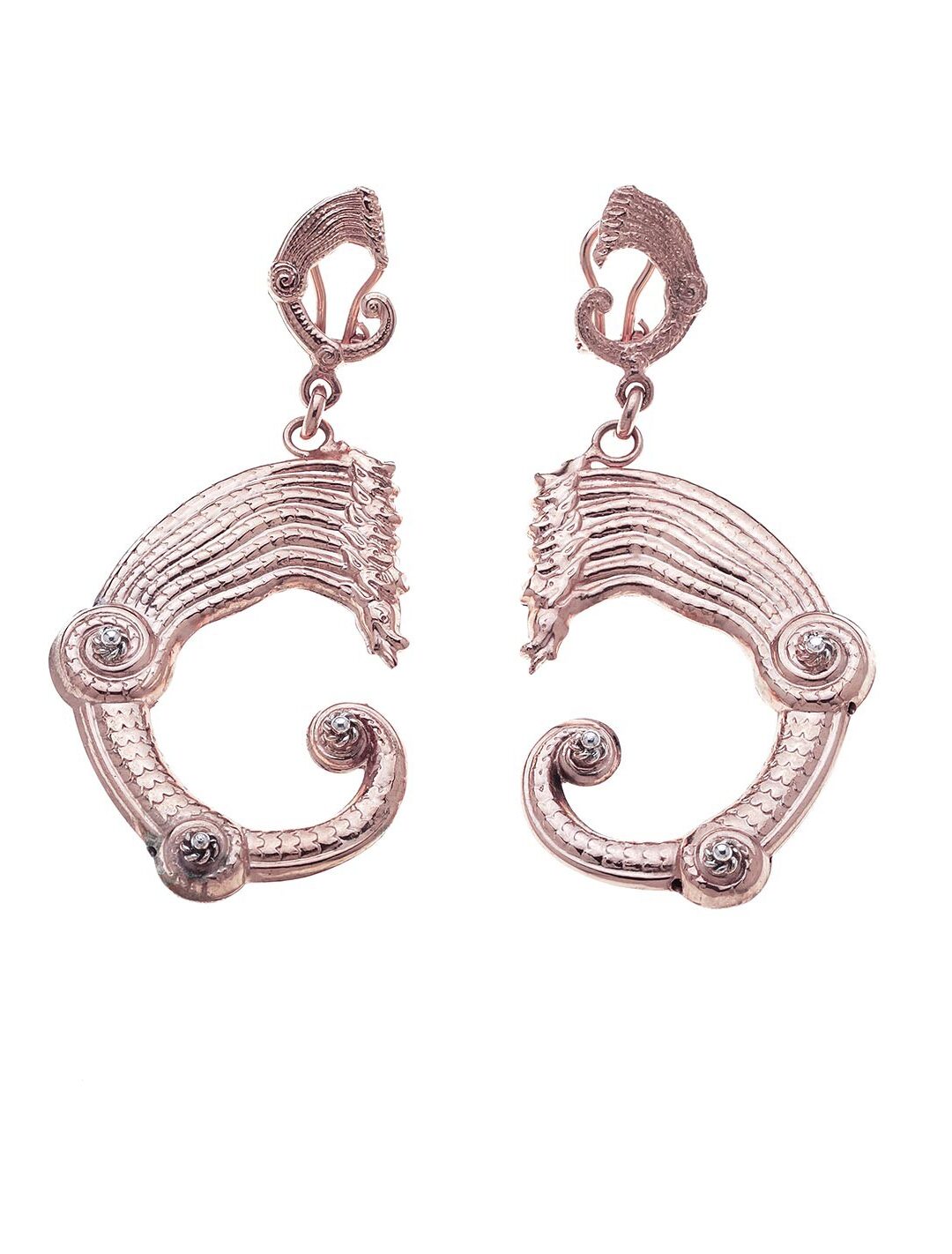 Orecchini Drago Rosé