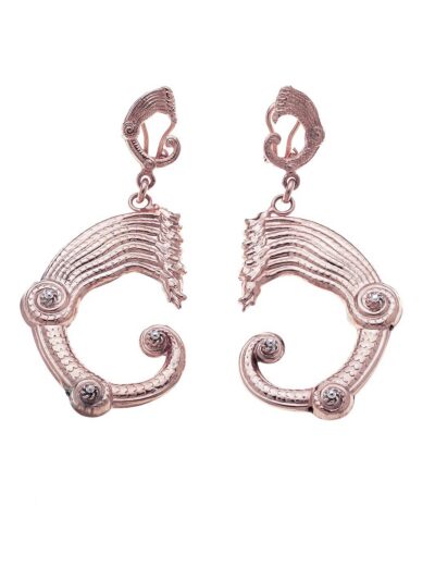 Orecchini Drago Rosé