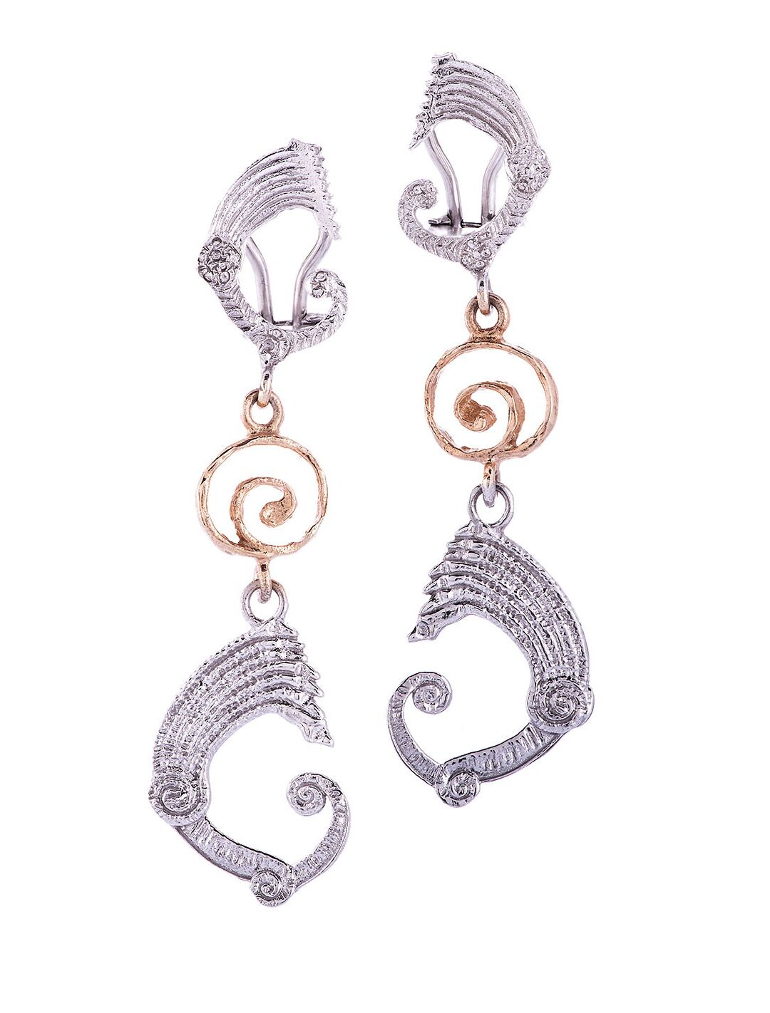 Orecchini Draghi e spirale