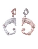 Orecchini Drago bicolor