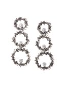 Orecchini pendenti Albero della Vita e perline