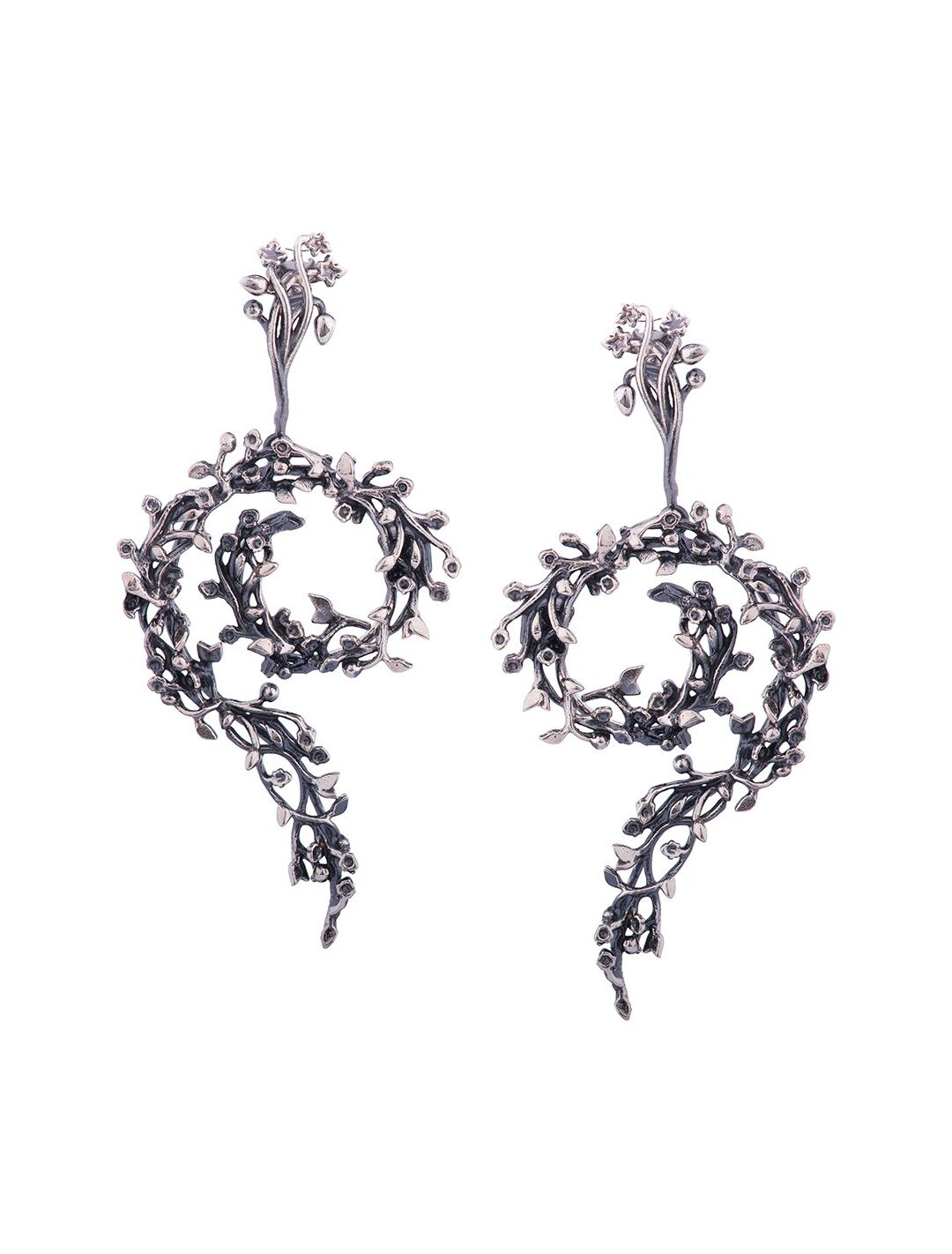 Orecchini Spirale Liturgica Alberata