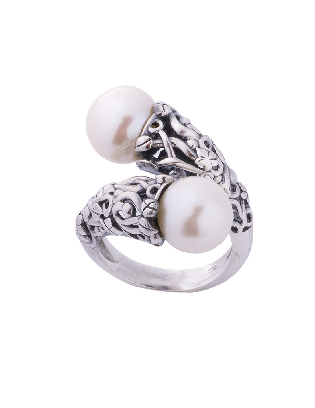 Anello Contrariè perle