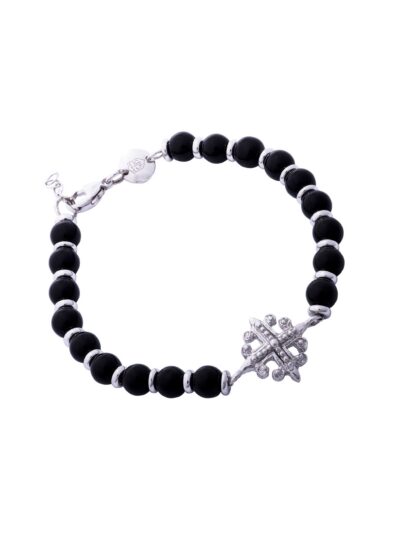 Bracciale Excalibur Agate e argento