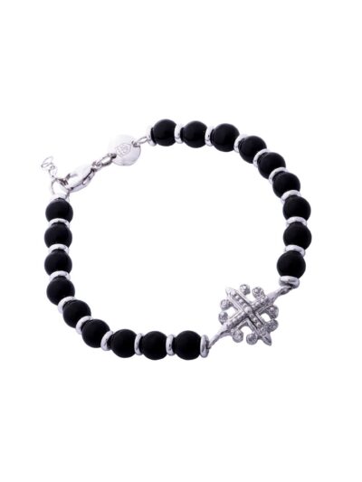 Bracciale Excalibur Agate e argento