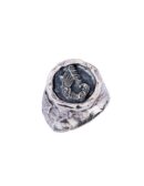 Anello Drago Beat bianco