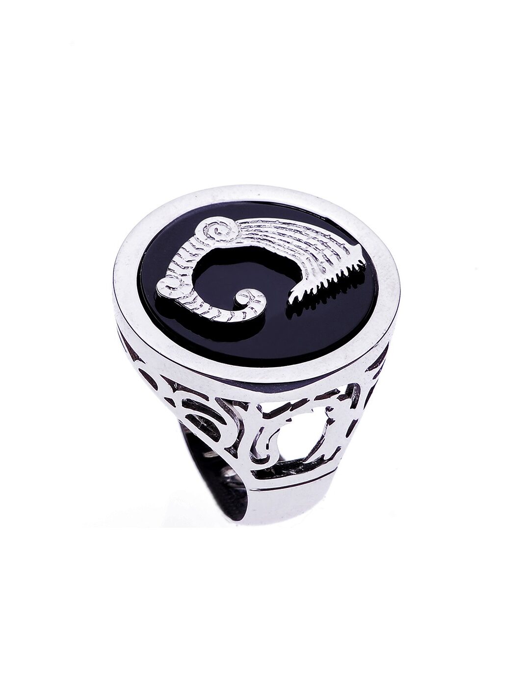 Anello del Mistero Drago nero