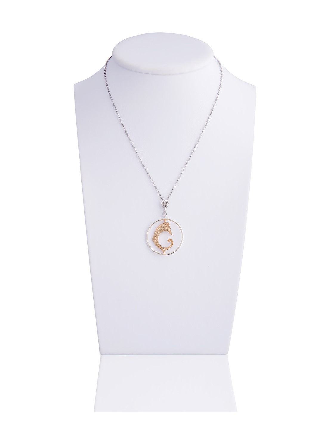 Ciondolo Drago light rosé