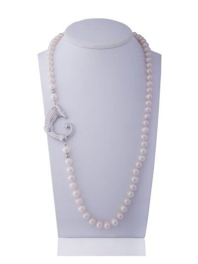 Collana perle e drago