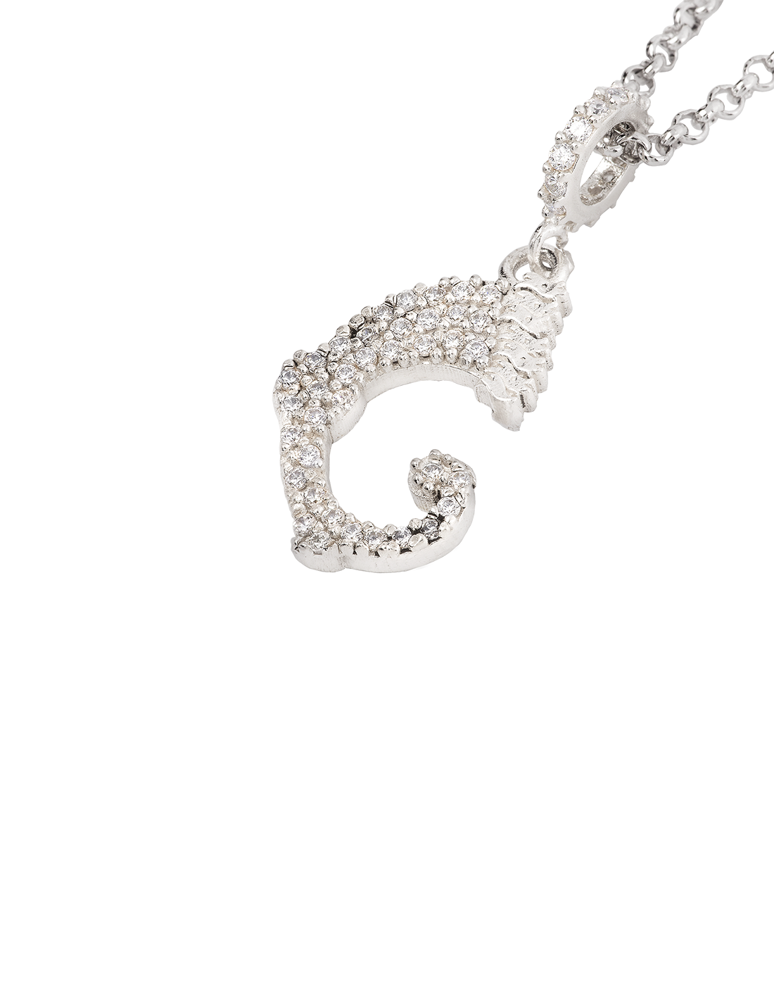 Ciondolo Drago small e zirconi