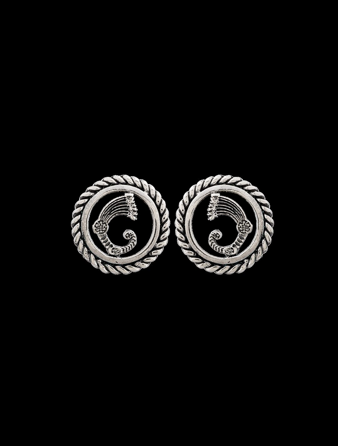 Orecchini Drago button light