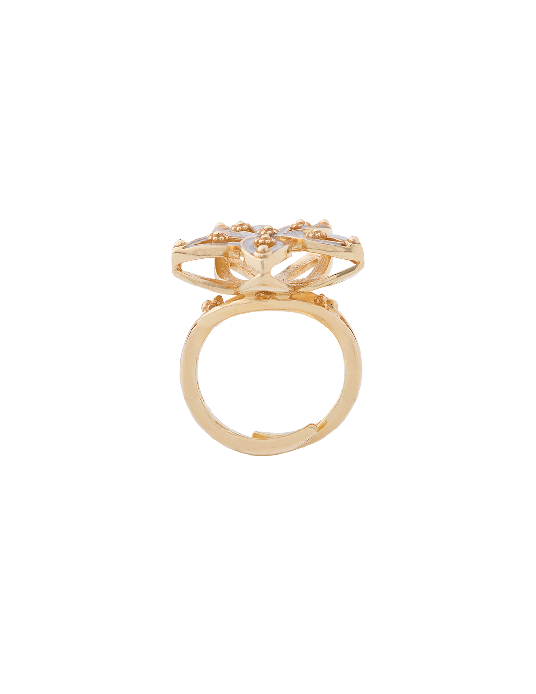 Anello Royale polvere di perle small