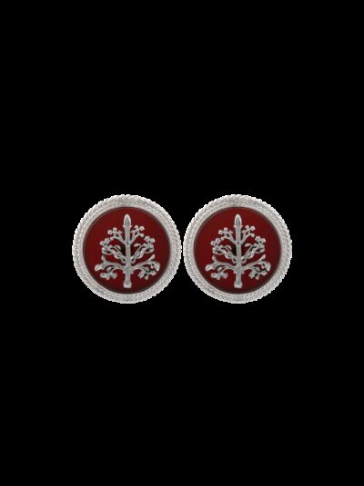 Orecchini Albero della vita corniola a lobo