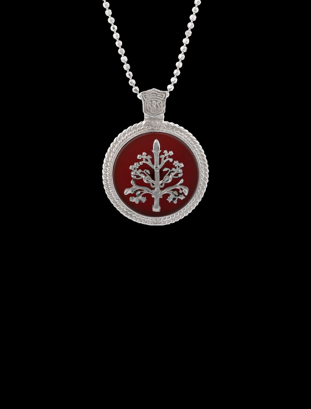 Ciondolo Albero della vita medal corniola