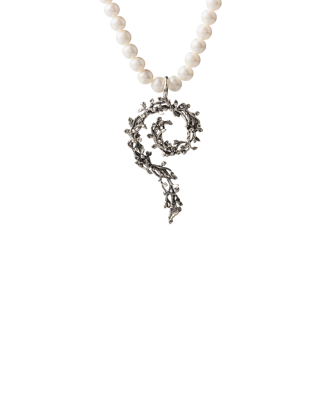 Collier di perle Spirale Liturgica Alberata