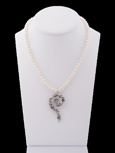 Collier di perle Spirale Liturgica Alberata