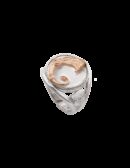 Anello Drago Nuance Bianco