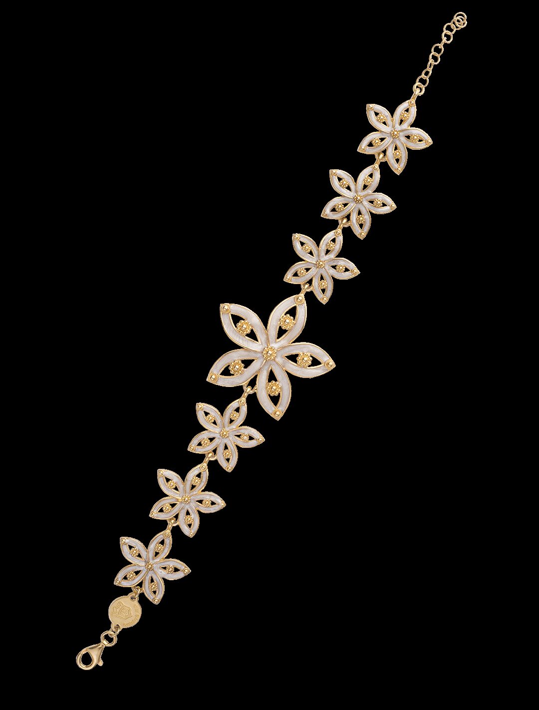 Bracciale Royale degradé polvere di perle