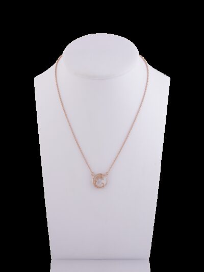 Collana Drago Nuance Bianca e rosè