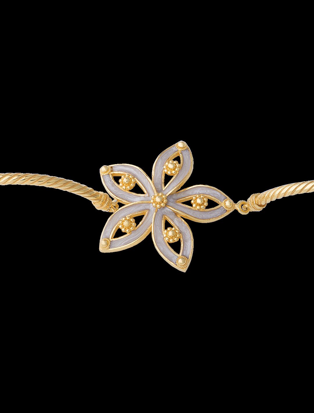 Bracciale semirigido Royale polvere di perle