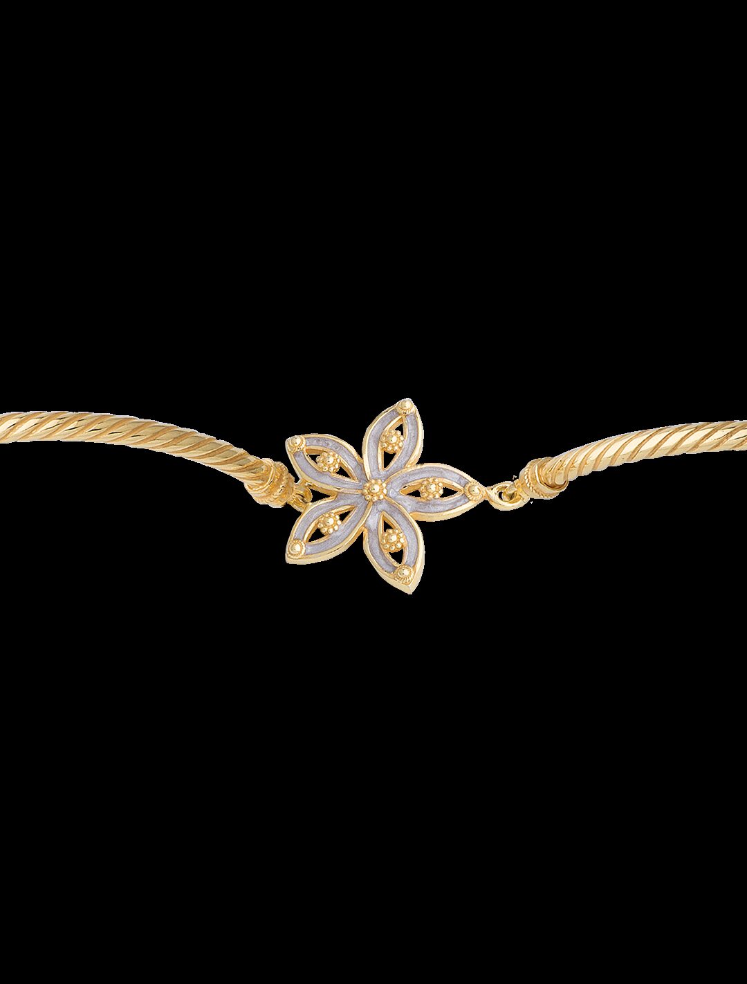 Bracciale semirigido Royale polvere di perle small