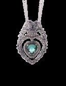 Collana Cuore nel Cuore verde