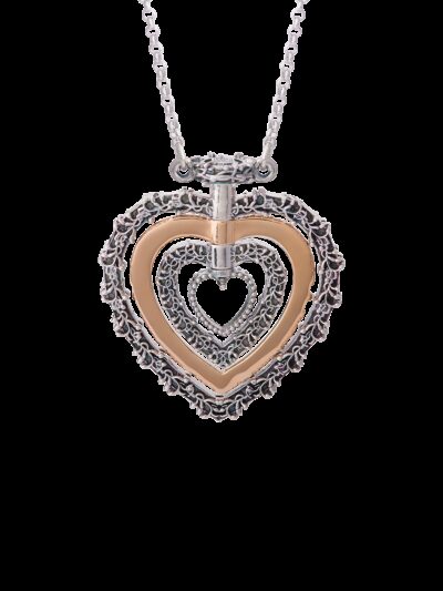 Collana Cuore nel Cuore girevole