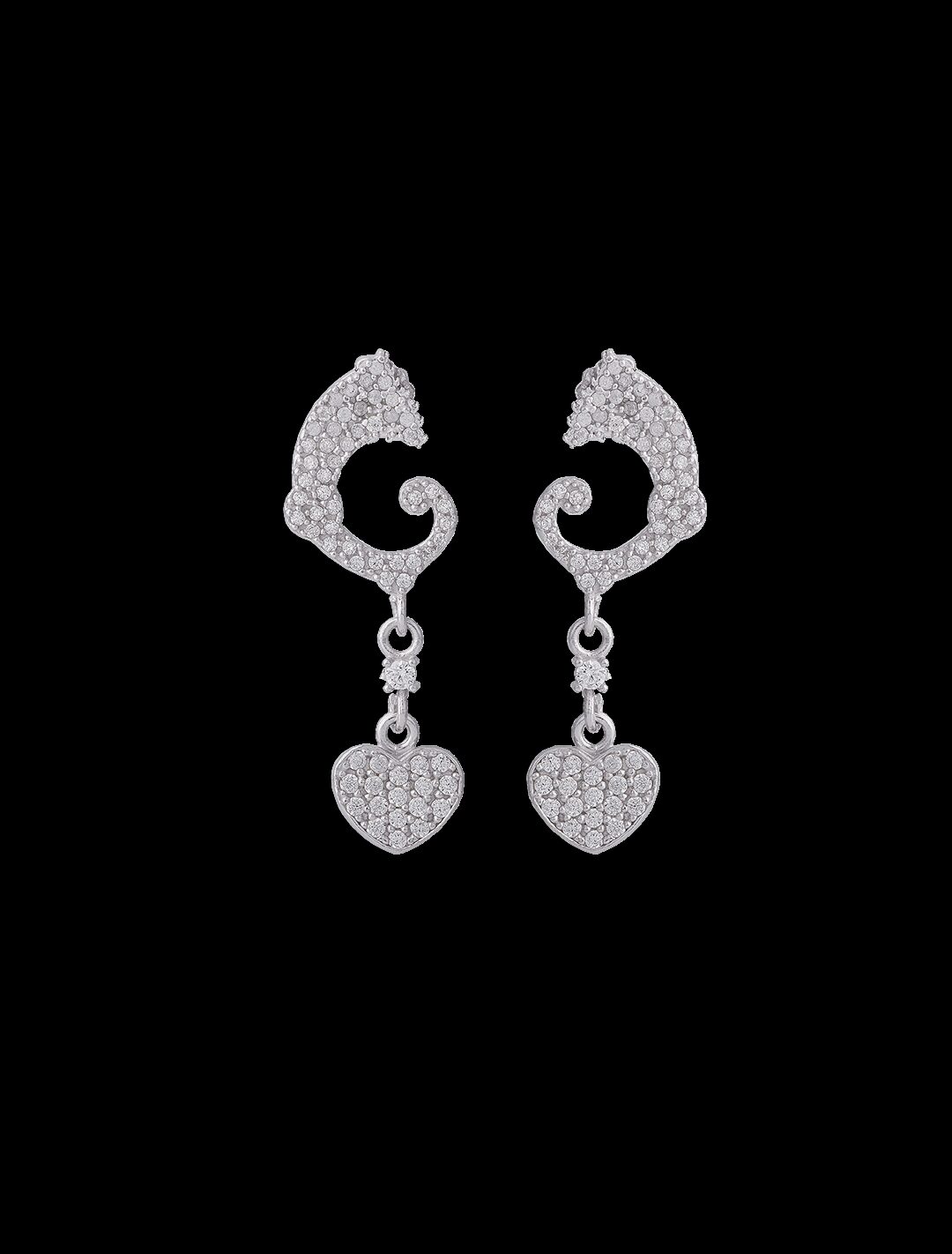 Orecchini Draghetti e cuoricini