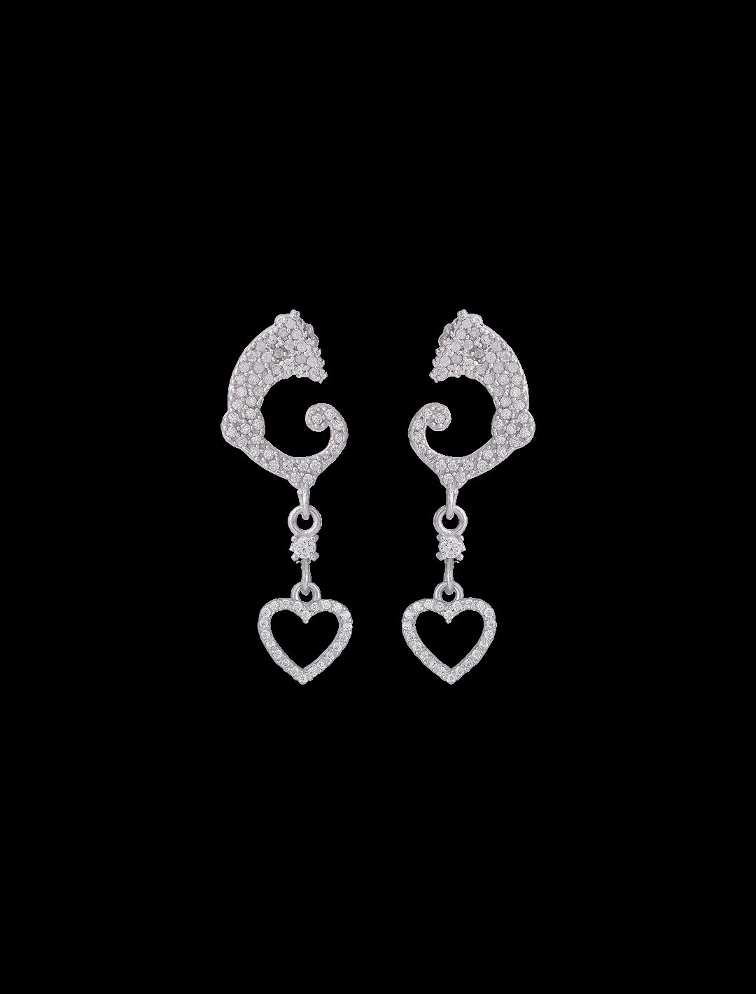 Orecchini Draghetti e cuoricini light