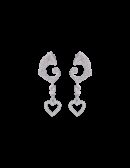 Orecchini Draghetti e cuoricini light