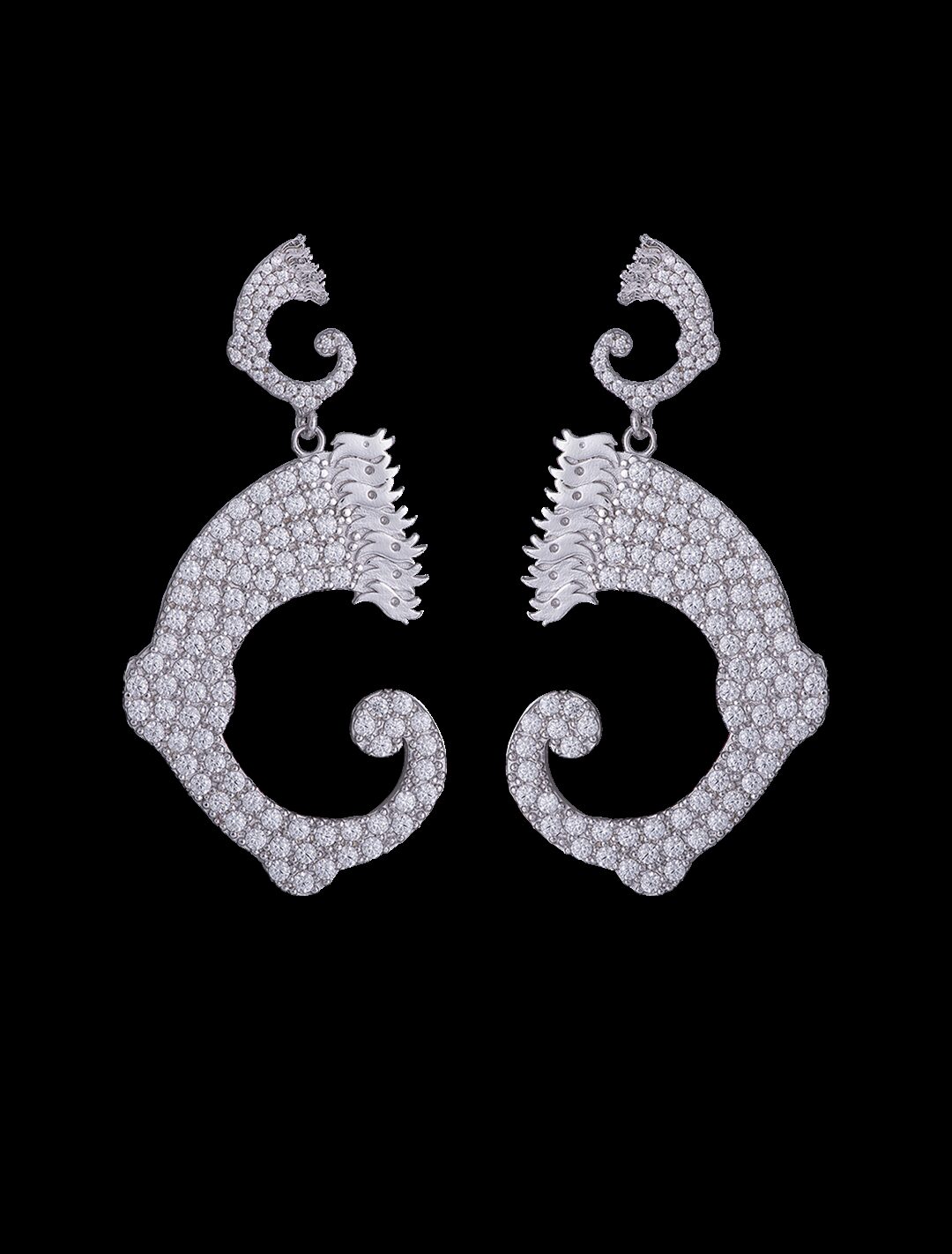 Orecchini Draghi e zirconi