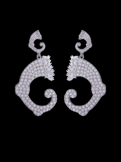 Orecchini Draghi e zirconi