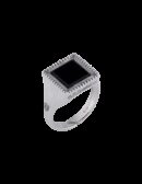 Anello Chevalier uomo in onice