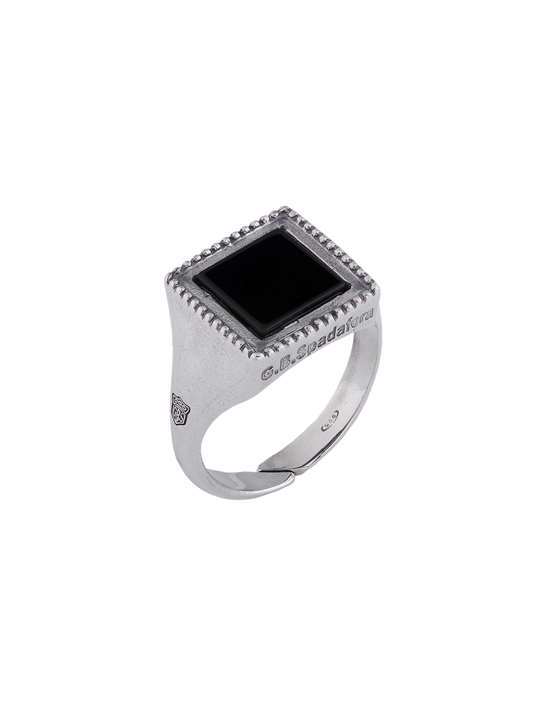 Anello Chevalier uomo in onice