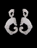 Orecchini Drago silver