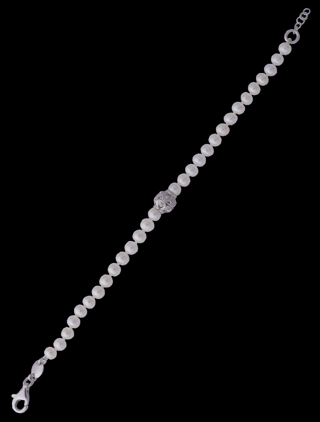 Bracciale di perle e jennacca