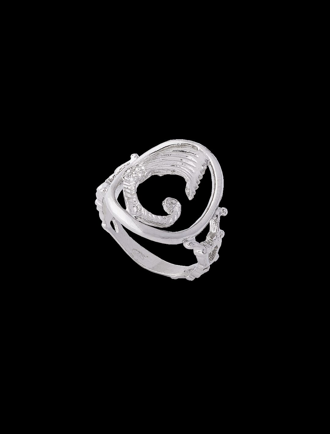 Anello Drago ovale light