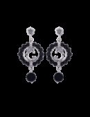 Orecchini Drago e agate pendenti