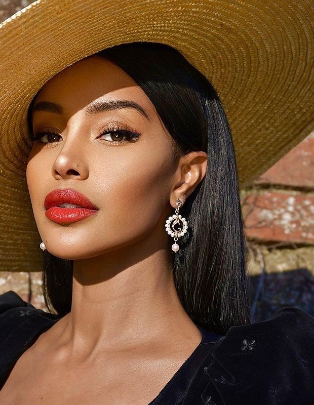 Orecchini Drago e perline pendenti