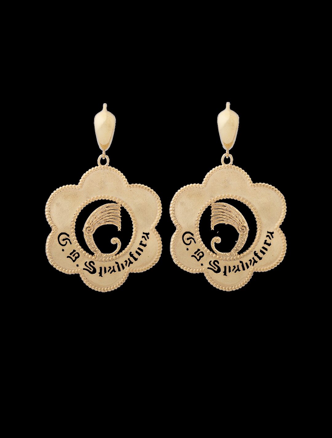 Orecchini Fiore e Drago