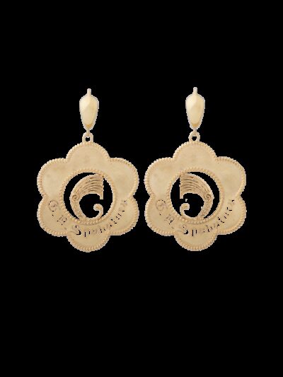 Orecchini Fiore e Drago