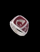 Anello Drago Excalibur rosso