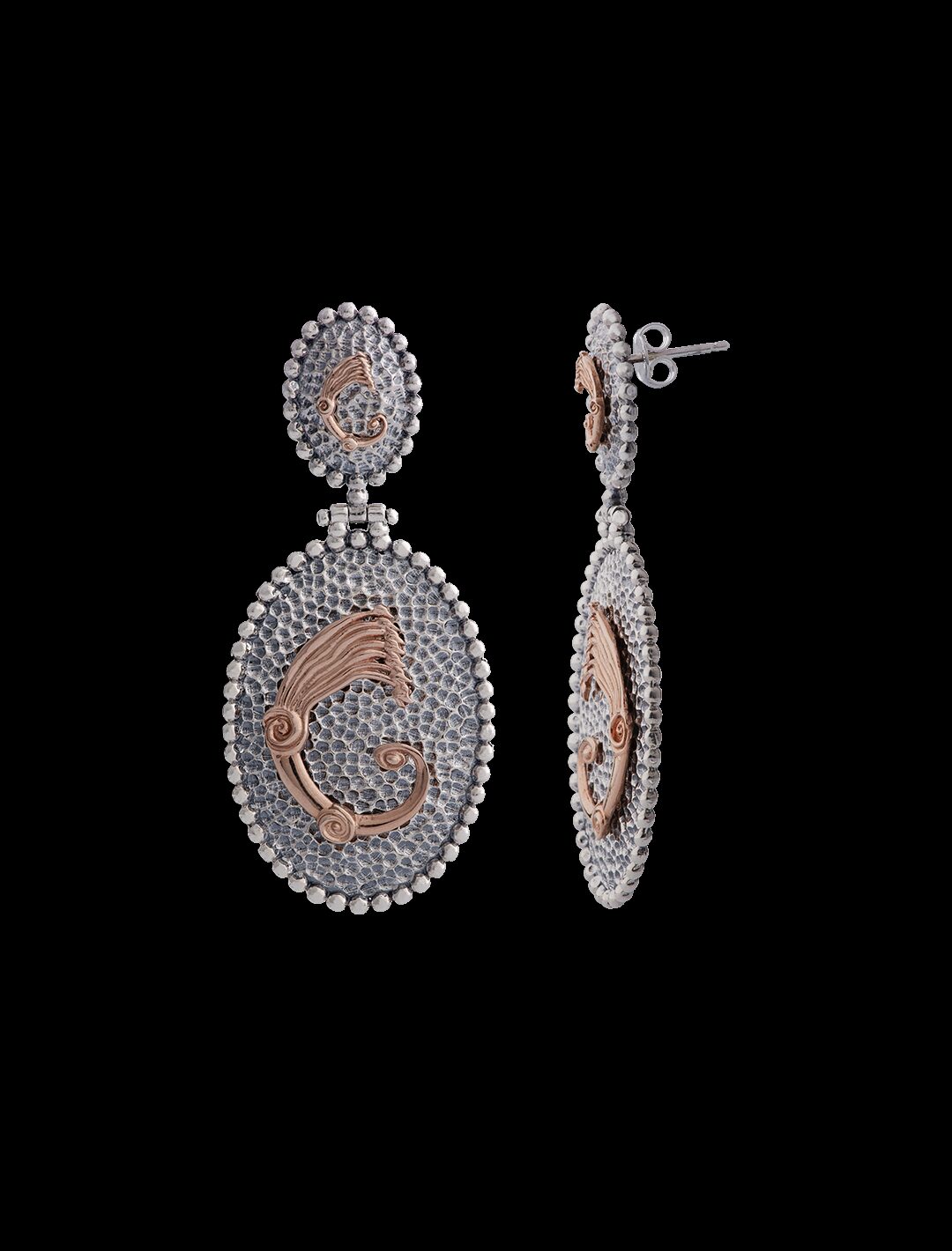 Orecchini Drago Beat ovali