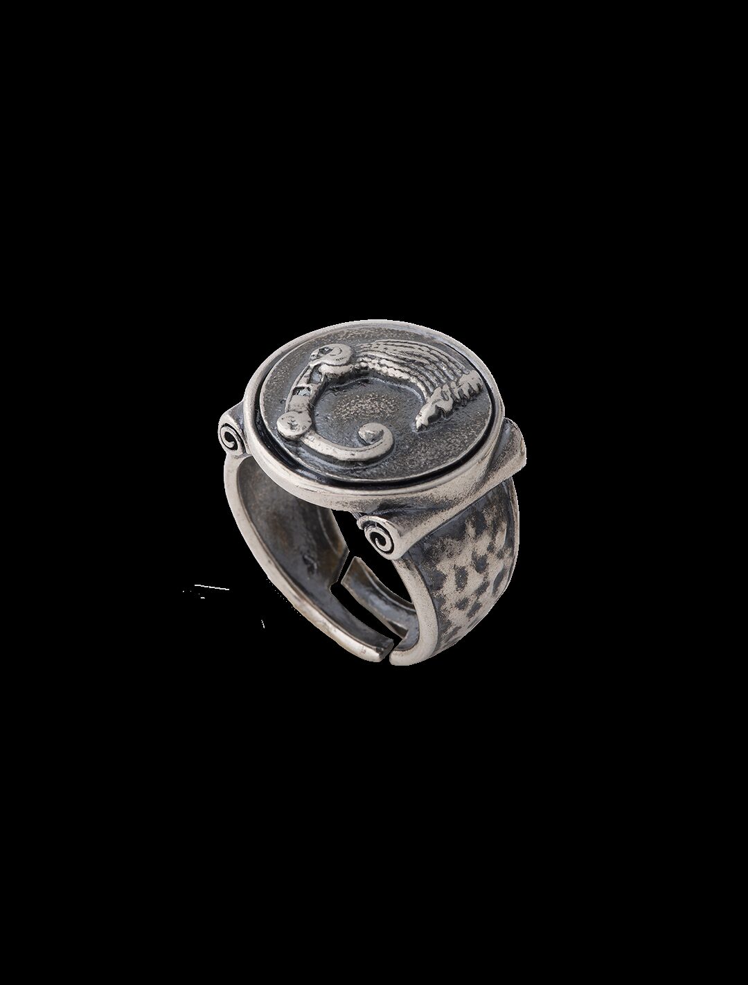 Anello Moneta Drago beat