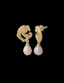 Orecchini gocce di drago dorati